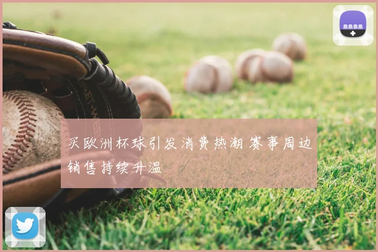买欧洲杯球引发消费热潮 赛事周边销售持续升温