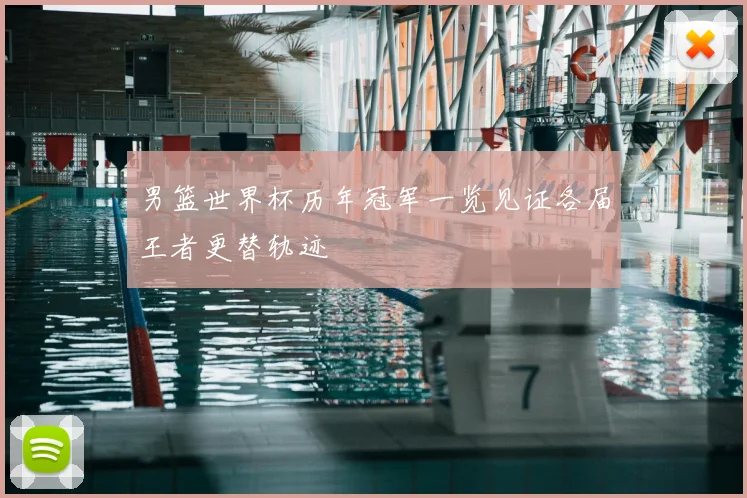 男篮世界杯历年冠军一览见证各届王者更替轨迹